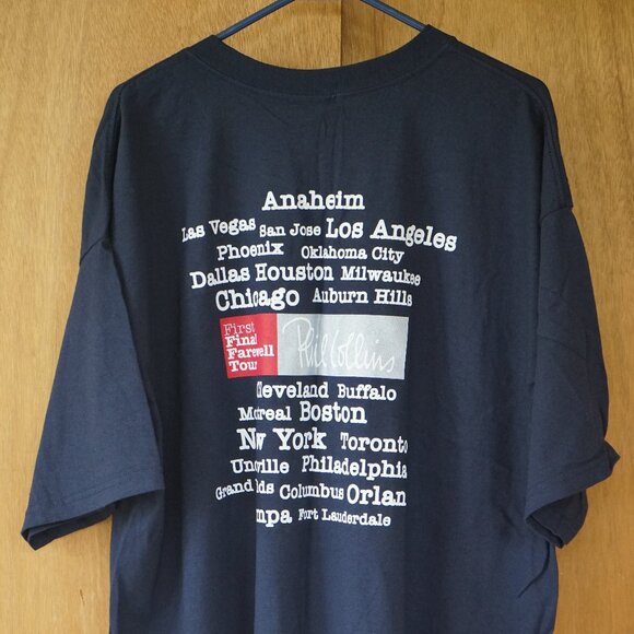 2004 Gildan Phil Collins First Final Farewell Tour Men's XXL T-Shirt RN# 93846 - Picture 3 of 14